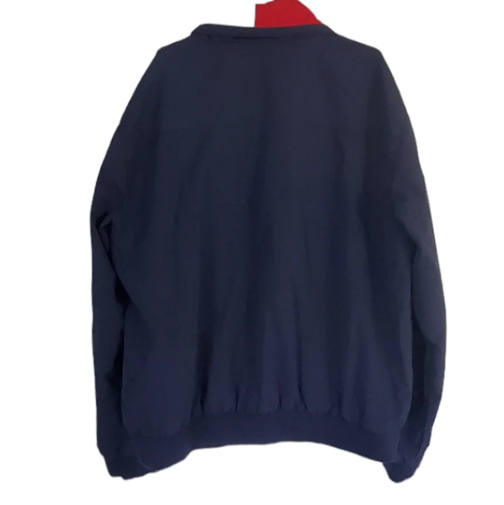 Tommy Hilfiger Blue Hooded Nylon Men's Jacket Large.